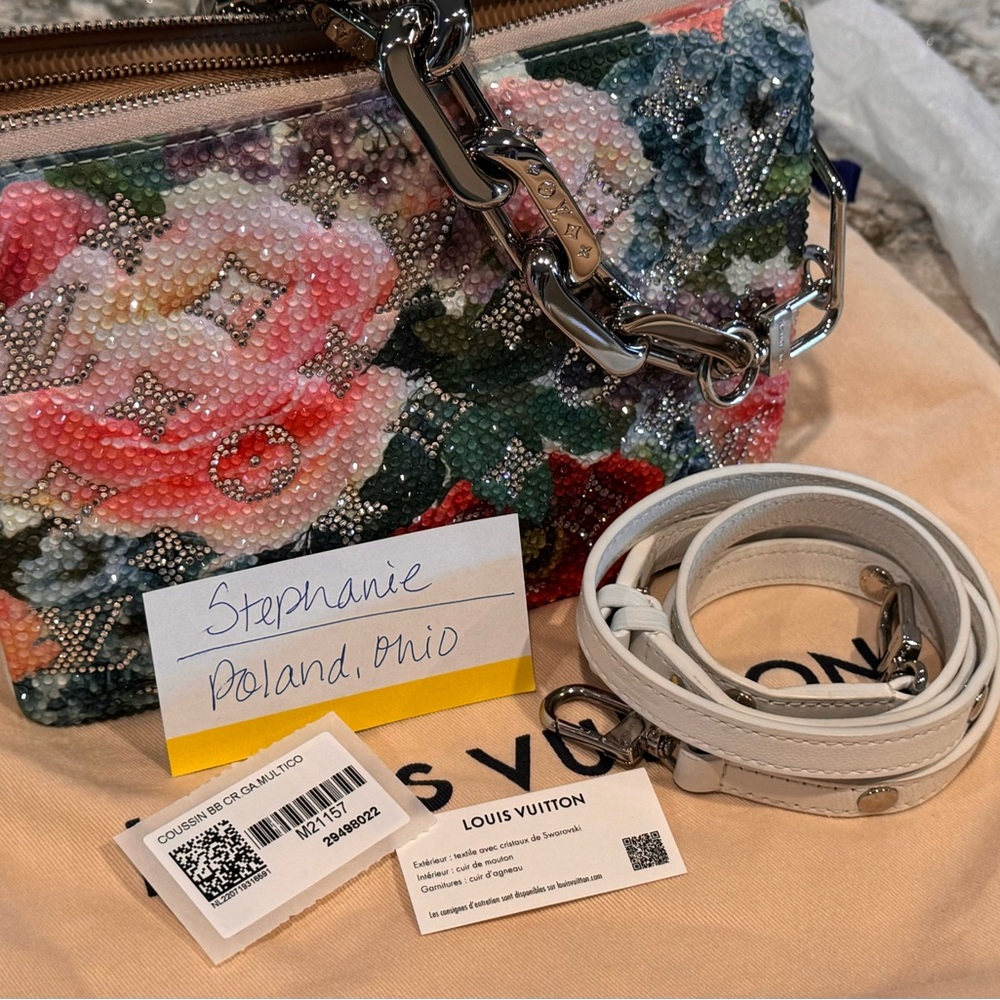 Louis Vuitton Crystal Gardens Coussins Crossbody Limited Edition
